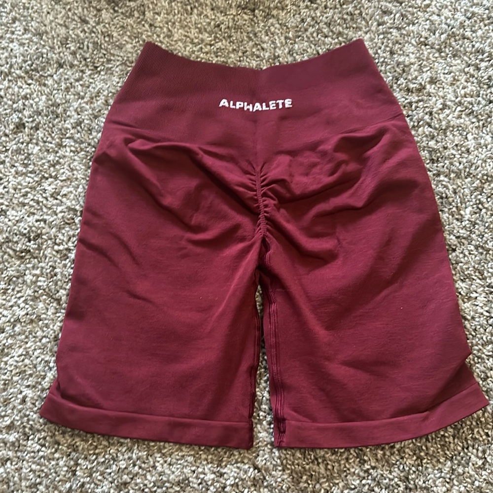 Alphalete biker shorts